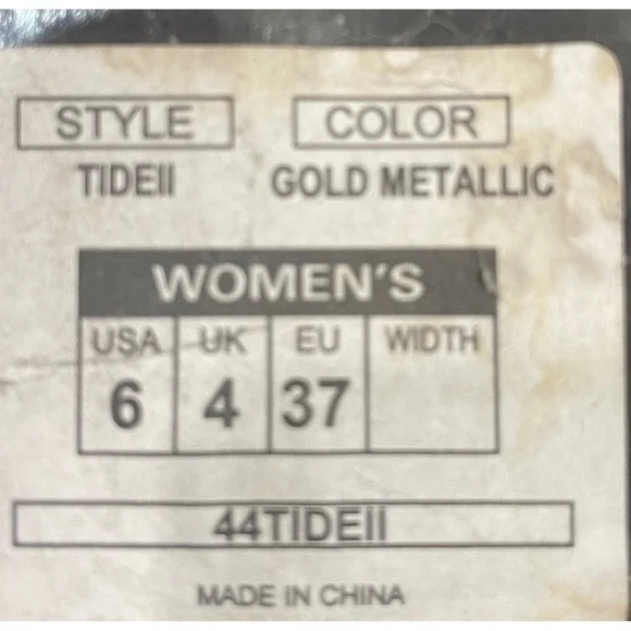 Vionic Tide II Gold Metallic Flip Flops Sandals Orthaheel Womens 6 NEW - Picture 6 of 6